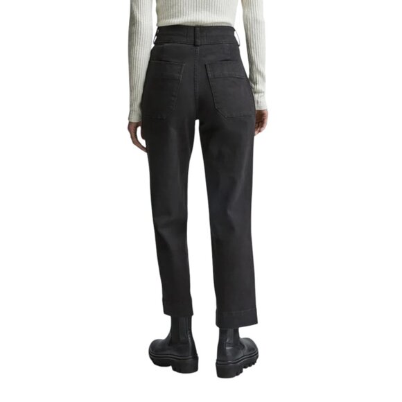 Everlane The Organic Straight Leg Pant Pants Black - Picture 5 of 13